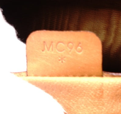 CELINE Macadam Tote Vintage Shoulder Bag Brown