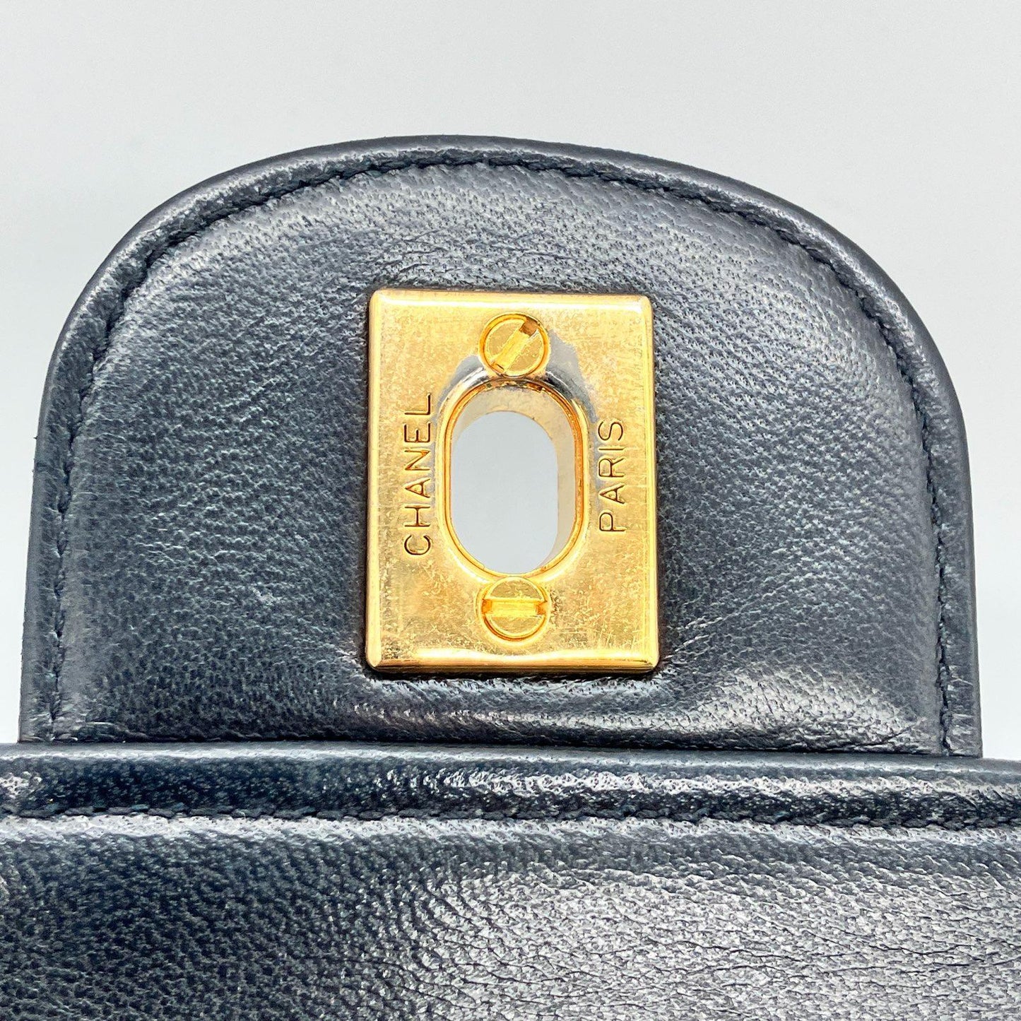 CHANEL Lambskin Matrasse Double Flap Double chain