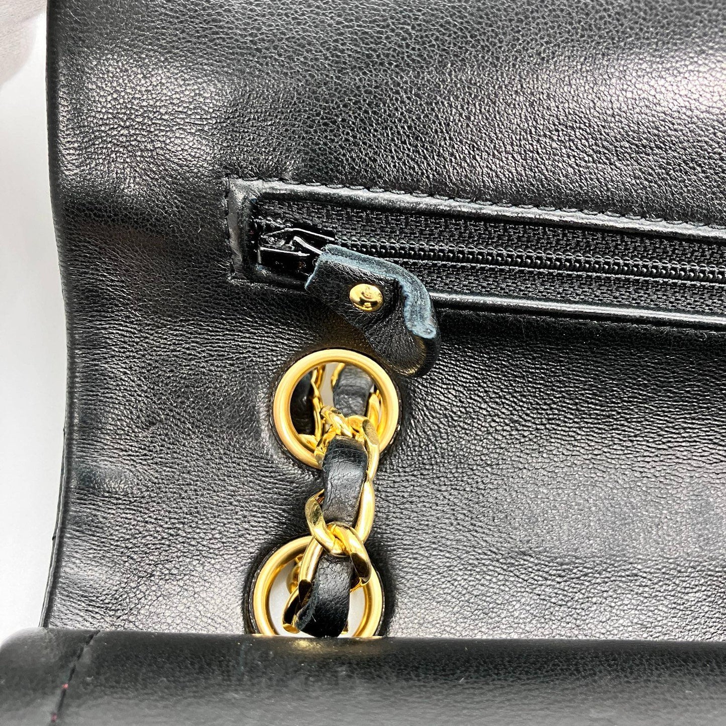CHANEL Matelasse Double Flap Chain Shoulder Bag