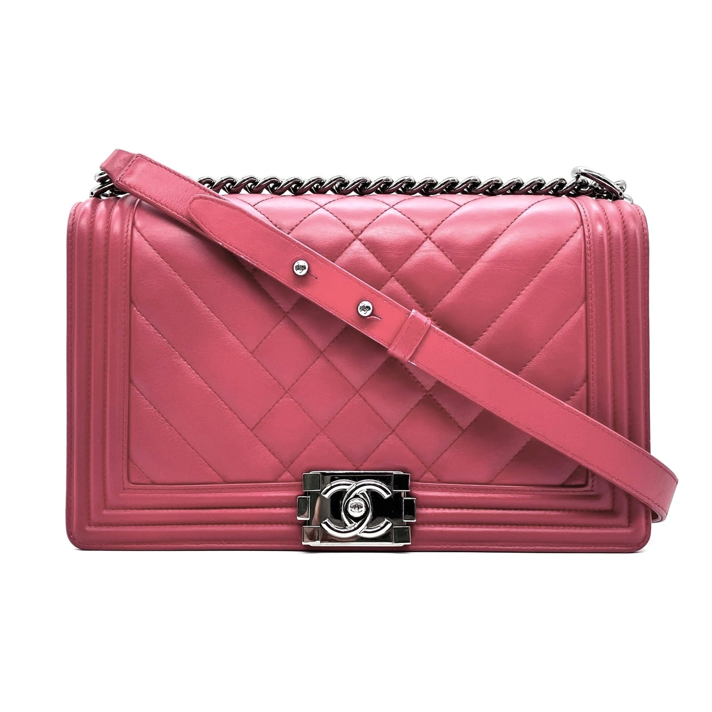 CHANEL Lambskin BOYCHANEL