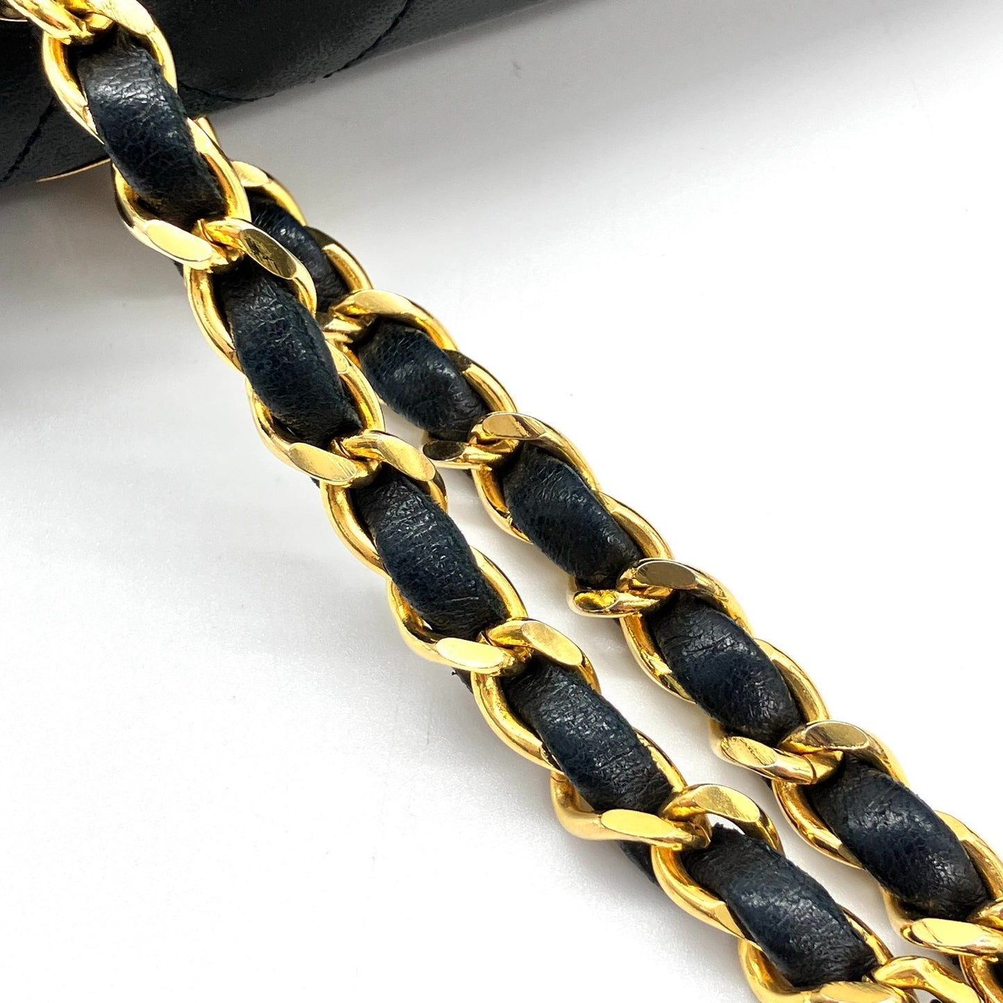 CHANEL Lambskin Matrasse Double Flap Double chain