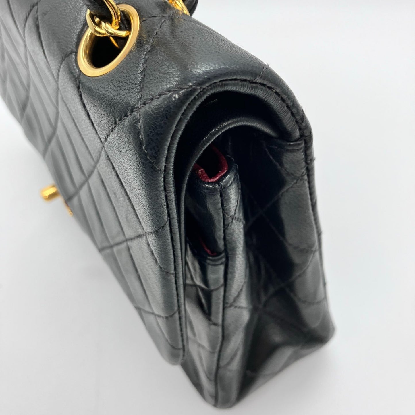 CHANEL Matelasse Double Flap Chain Shoulder Bag