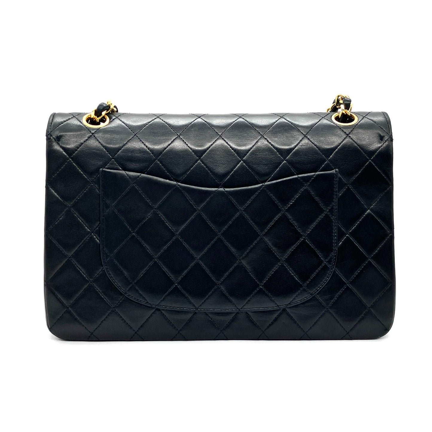CHANEL Lambskin Matrasse Double Flap Double chain