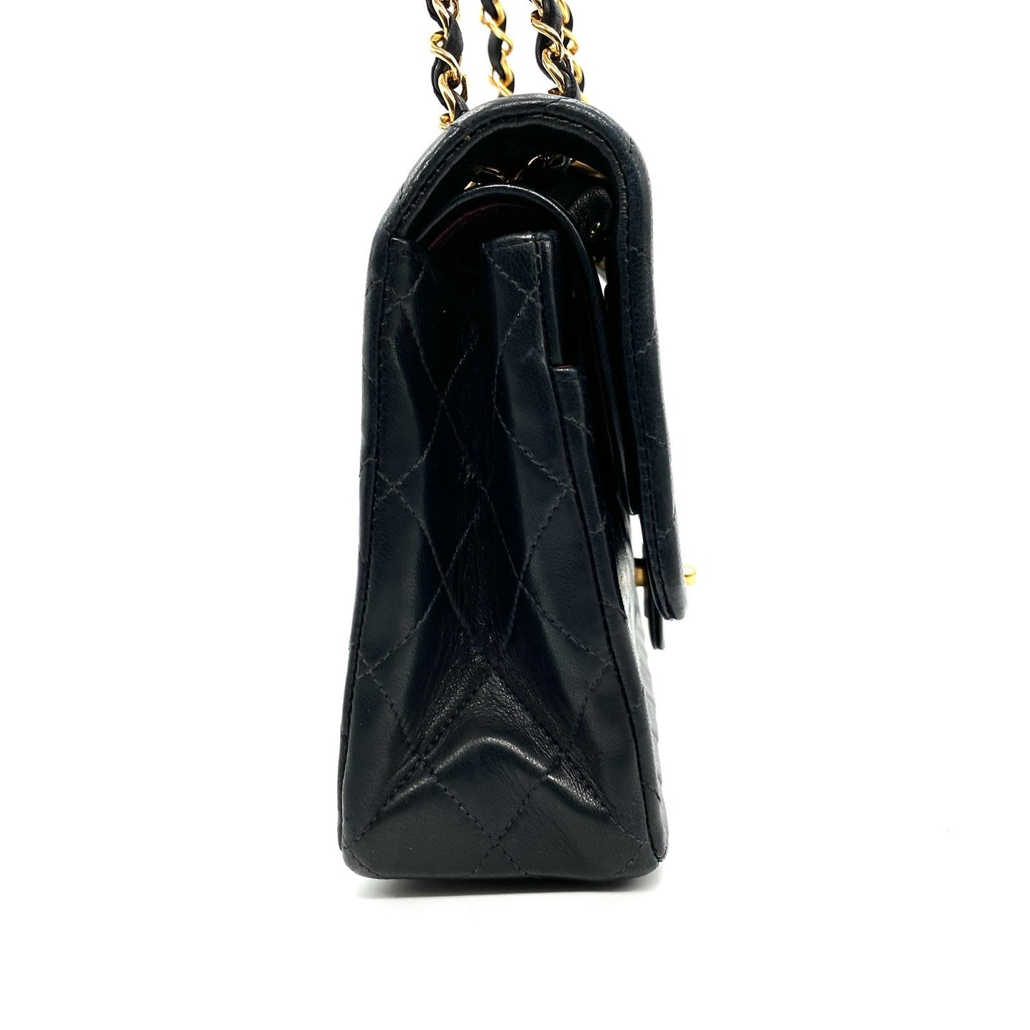 CHANEL Matelasse Double Flap Chain Shoulder Bag