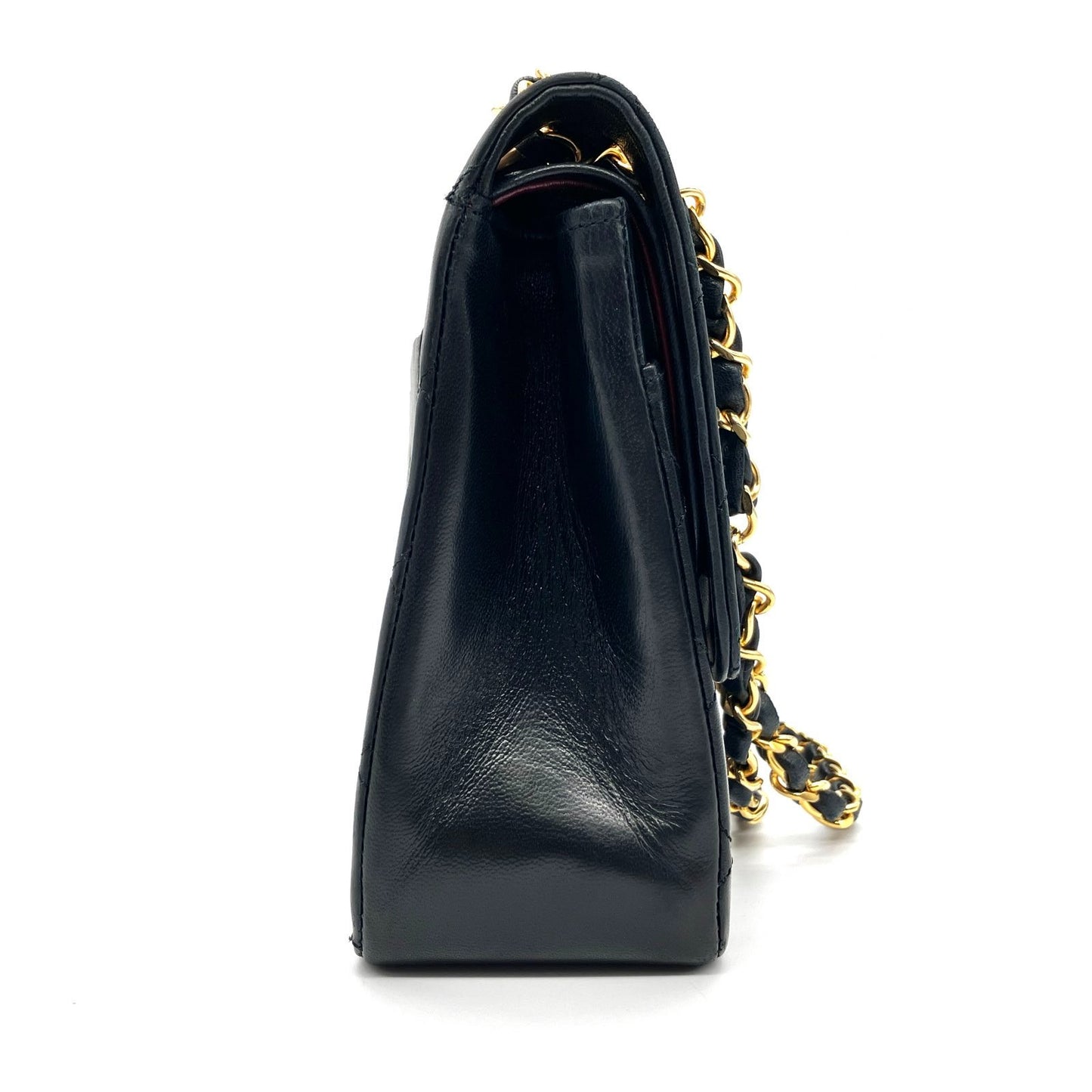 CHANEL Lambskin Matrasse Double Flap Double chain