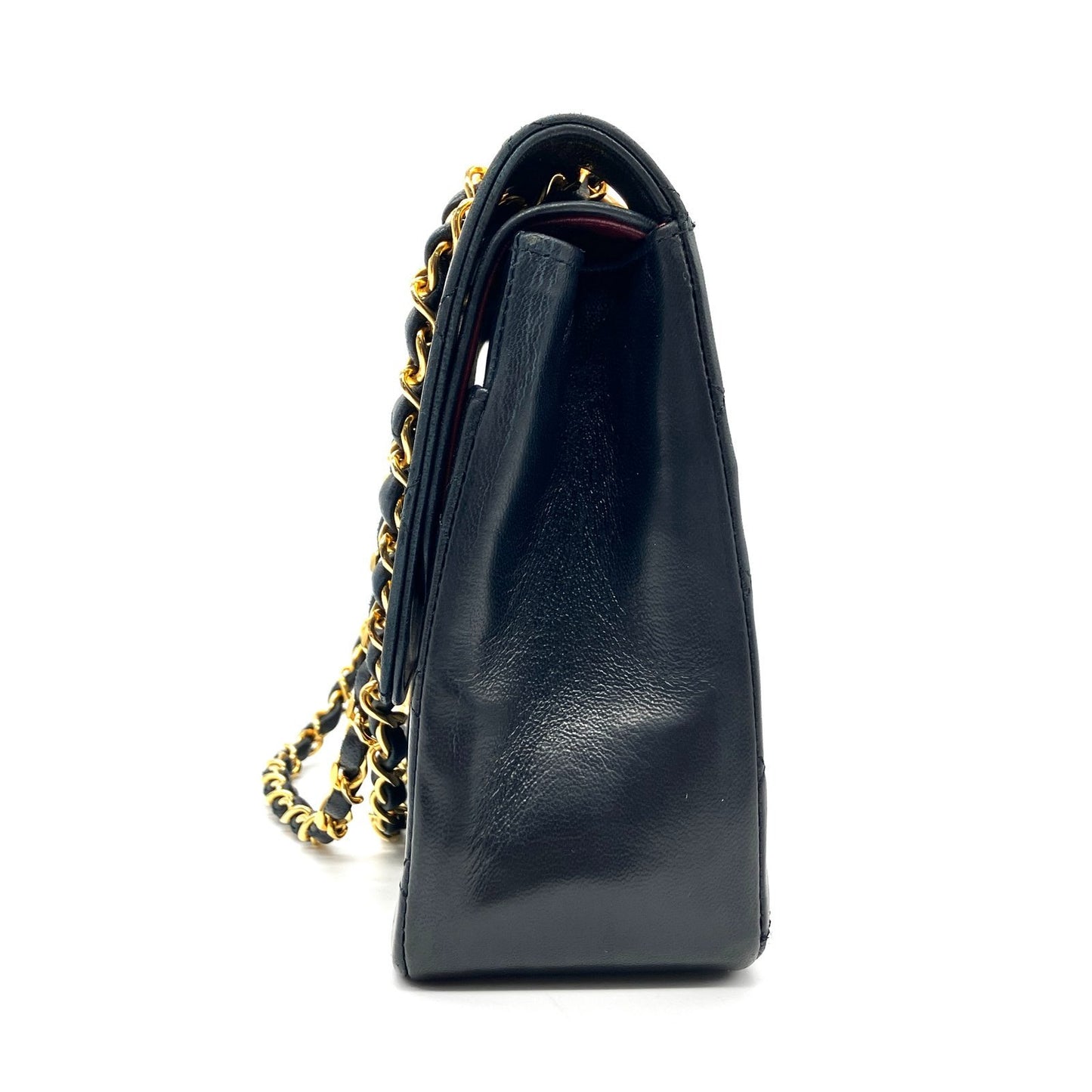 CHANEL Lambskin Matrasse Double Flap Double chain