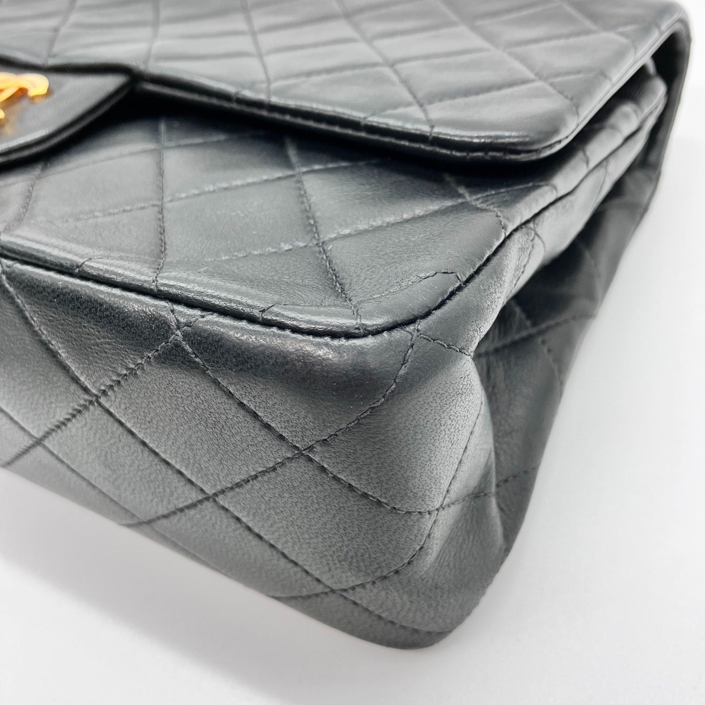 CHANEL Matelasse Double Flap Chain Shoulder Bag