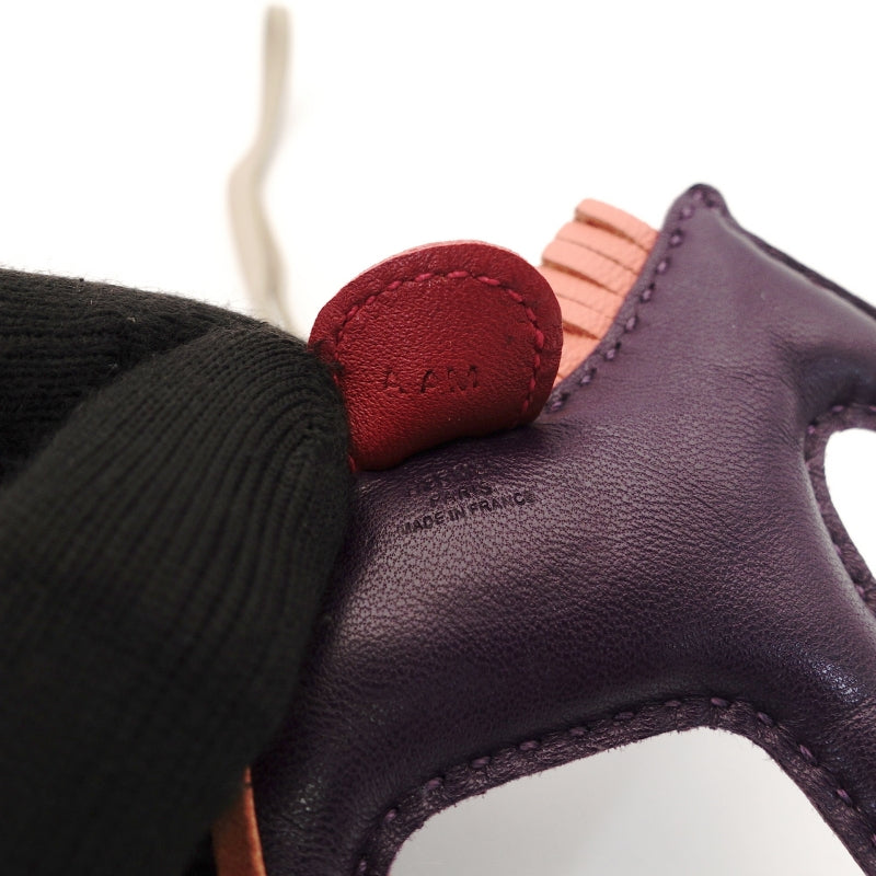 Hermès Rodeo Charm PM Anyo Miro Purple Purple Women's Bag Charm 7-2-568