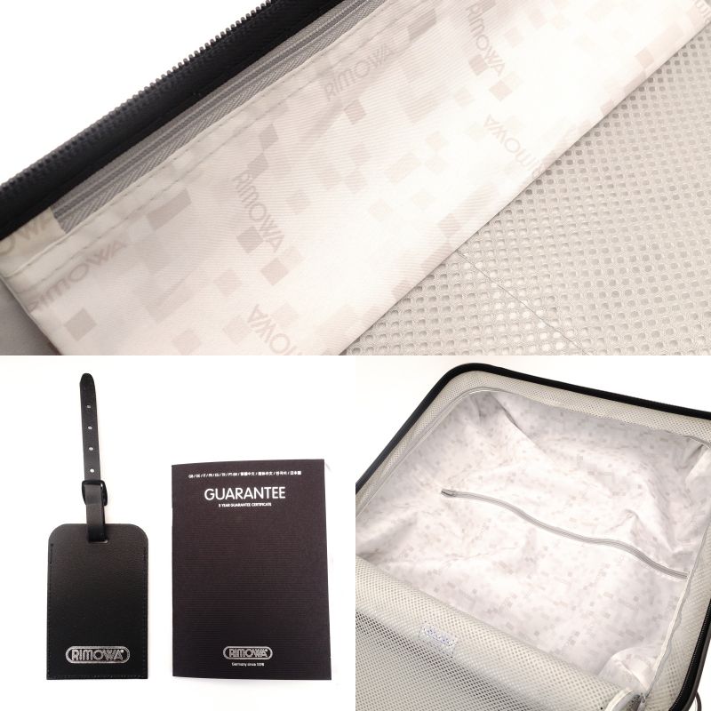 RIMOWA Salsa Brown 4-Wheel Carry-On Luggage 810.56.38.4 47L Travel Case 7-2-749