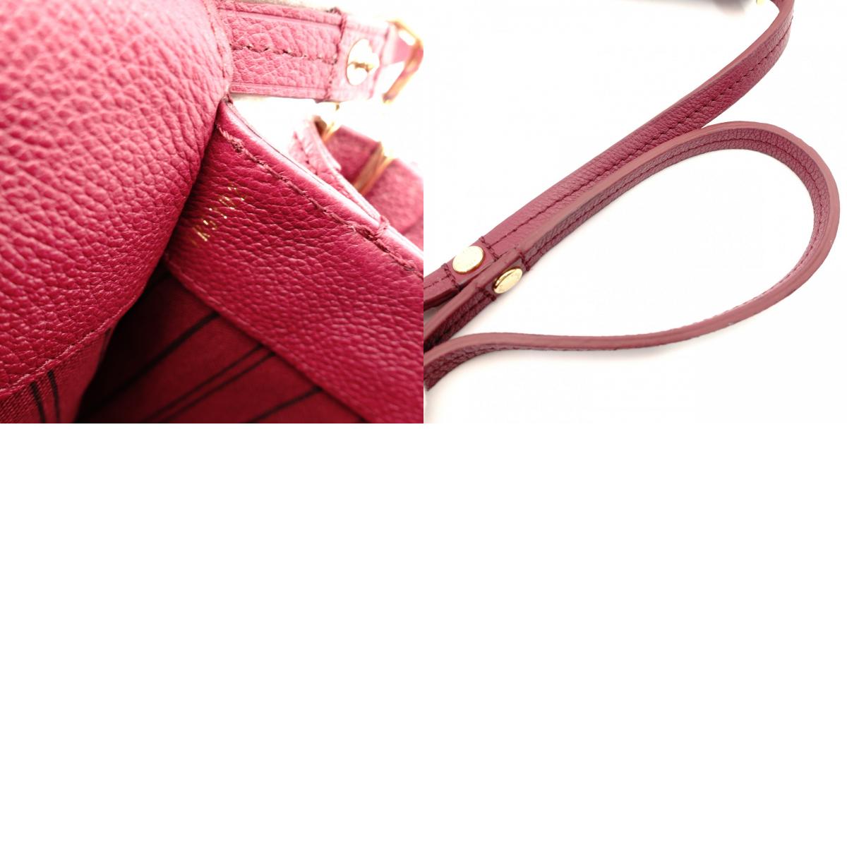 Louis Vuitton Fascinante Monogram Implant Shoulder Bag Orolle Leather Logo Gold Hardware Crossbody 7-10-535