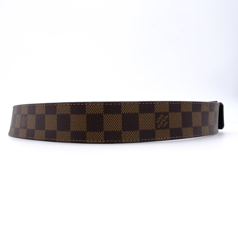 LOUIS VUITTON Damier Belt Men's Size 95