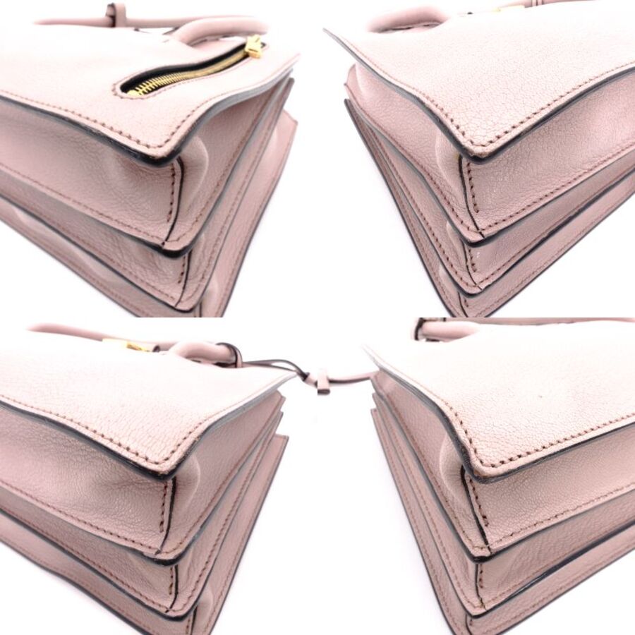 MIU MIU Madras 2-way Handbag Pink
