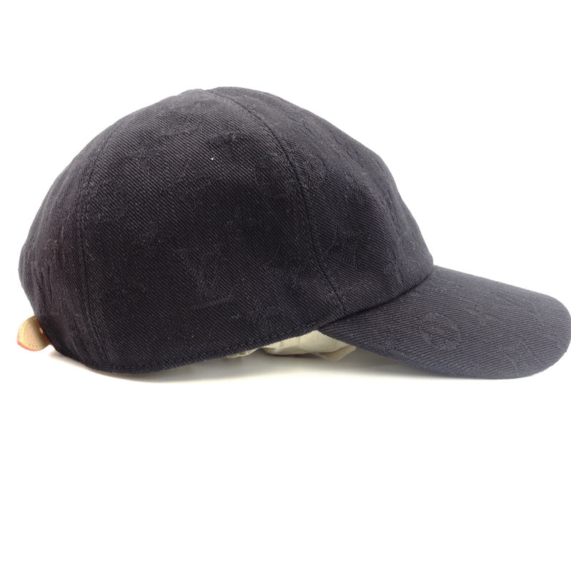 LOUIS VUITTON Essential Hat Black Canvas