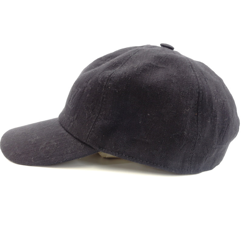 LOUIS VUITTON Essential Hat Black Canvas
