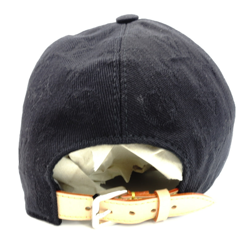 LOUIS VUITTON Essential Hat Black Canvas