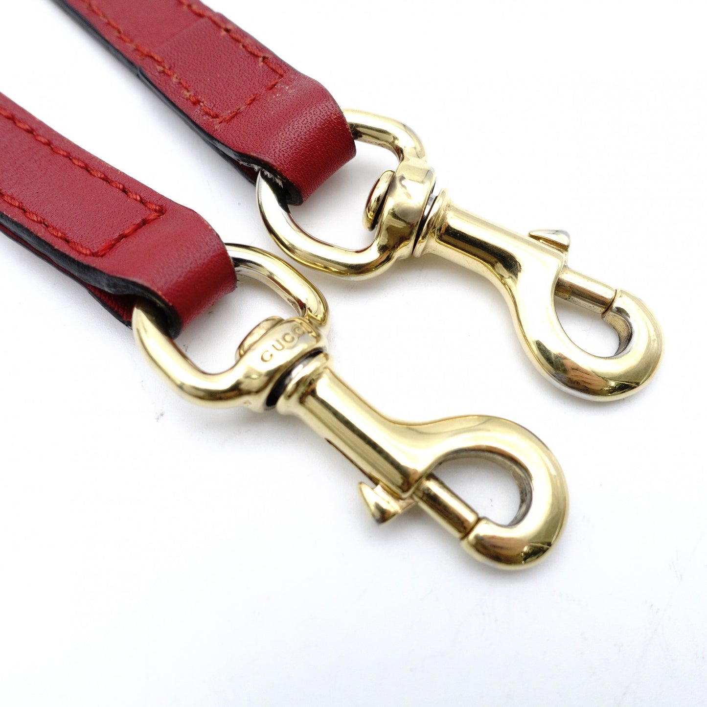 GUCCI Floral Mini Boston Bag GG Supreme Red Beige Handbag 2-Way PVC 7-11-846