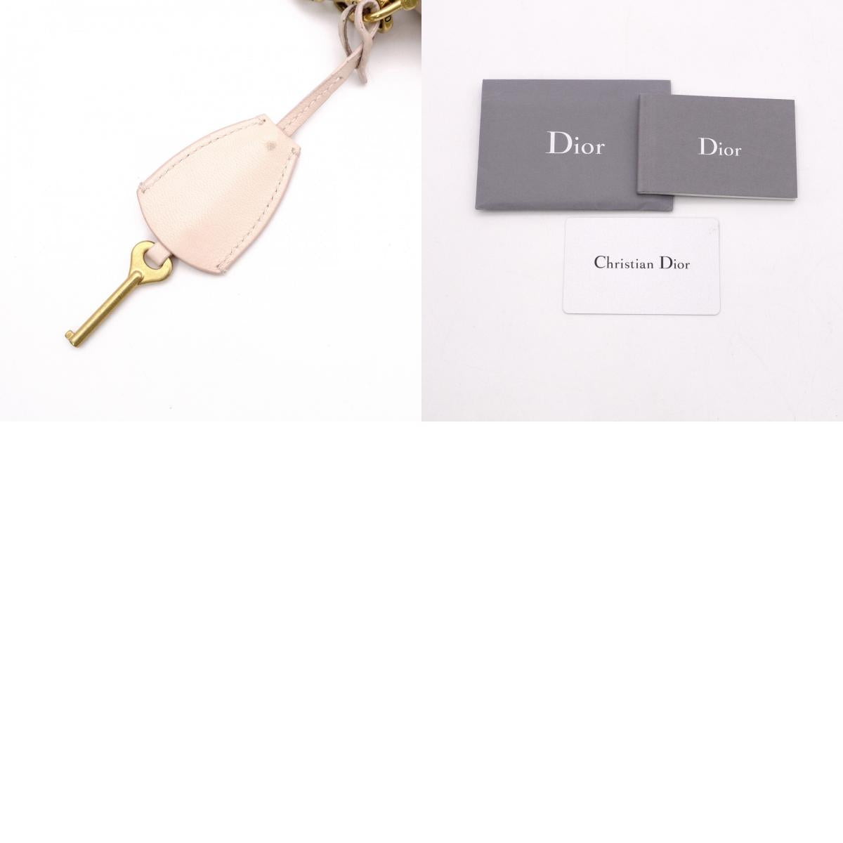 Christian Dior Addict Shoulder Bag, Leather, Pink, Women's