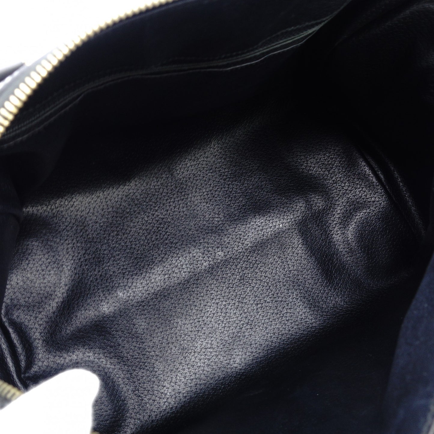 Celine Macadam Boston Bag Handbag Black × Brown PVC Leather Vintage 7-12-861