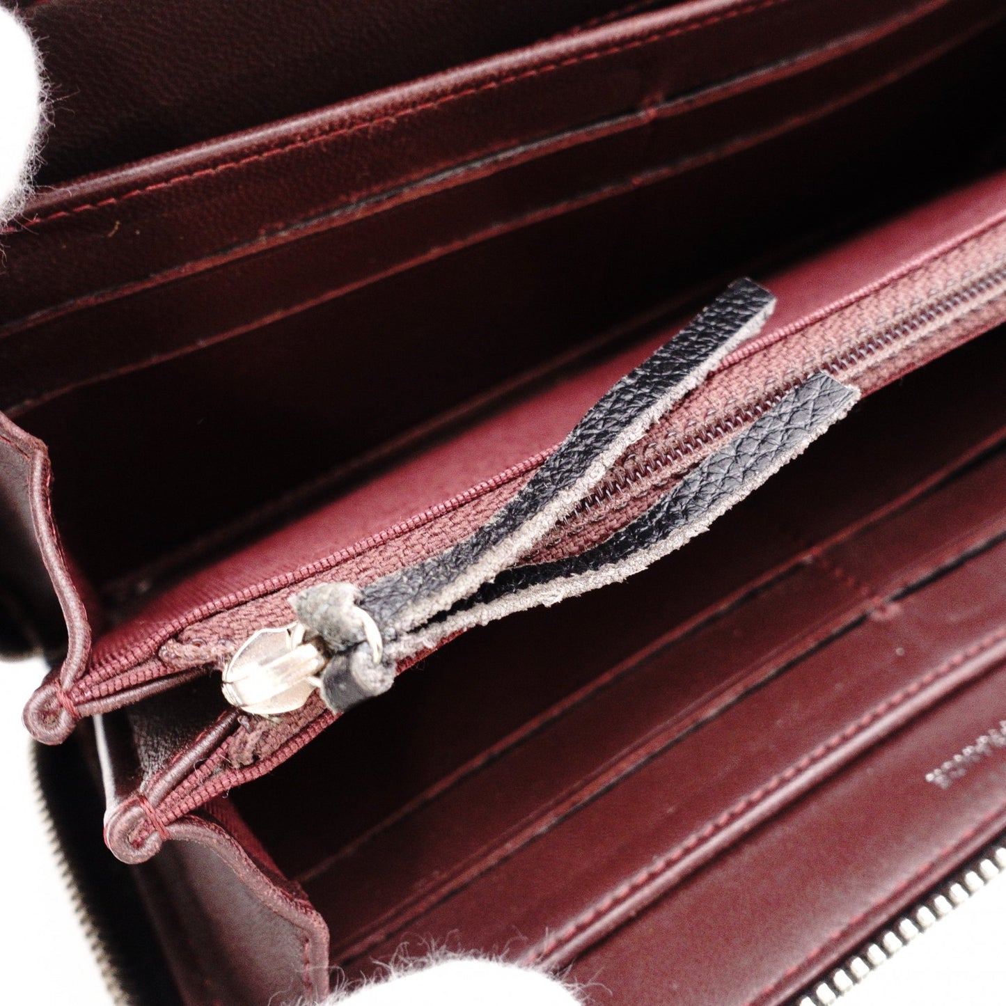 CHANEL Lambskin Coco Logo Matelassé Long Wallet, Leather, Black, Pull (Non-Genuine), Silver Hardware