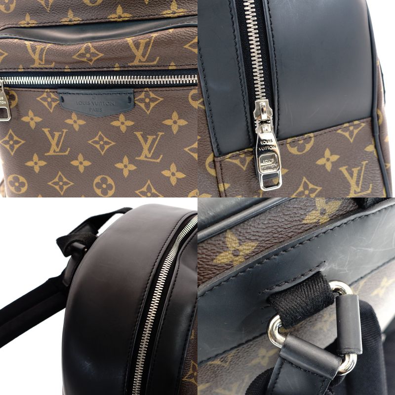 LOUIS VUITTON Josh Backpack Monogram Macassar Backpack M41530