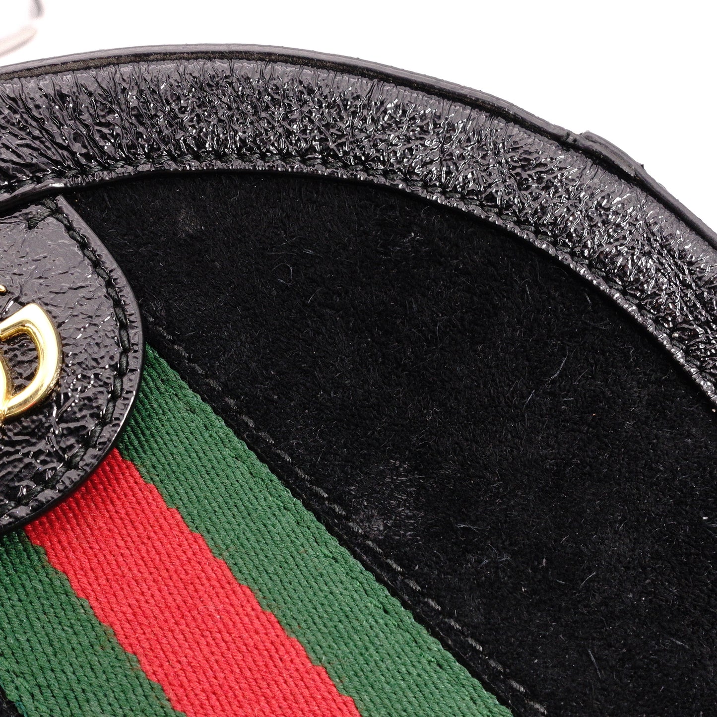 GUCCI GG Marmont Shoulder Bag, Leather, Black, Gold Hardware, Crossbody