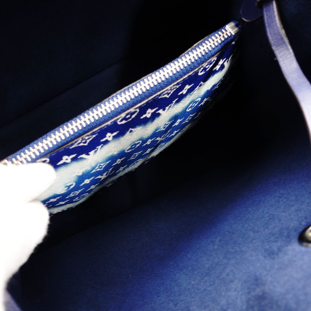 LOUIS VUITTON LV Escal Neo Noé M45126 Shoulder Bag PVC Blue-Tone R801401