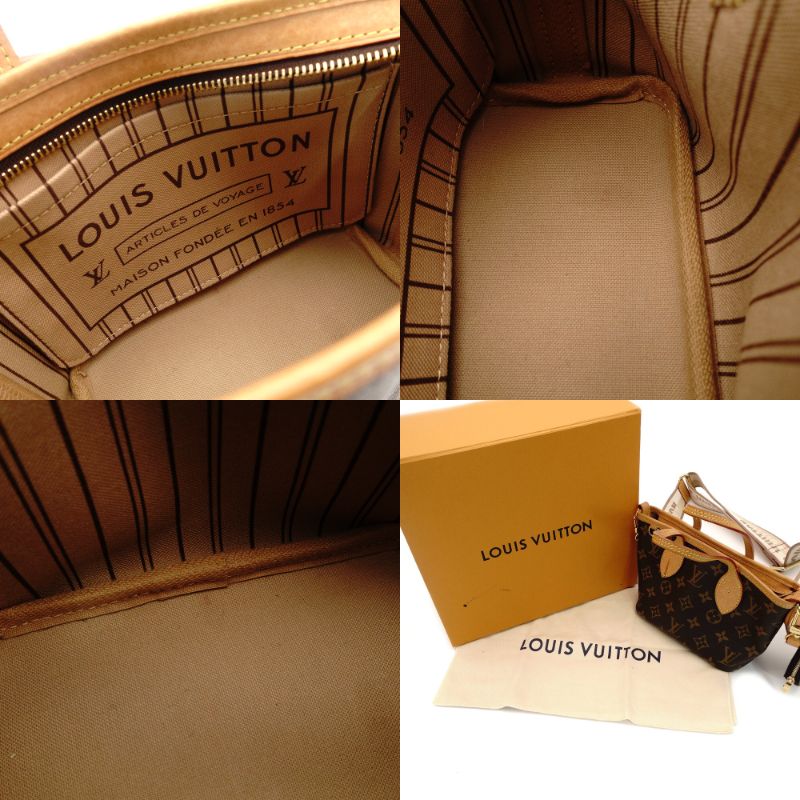 Louis Vuitton LOUIS VUITTON Neverfull BB Monogram Canvas Handbag M46705 2-Way Crossbody 7-9-276