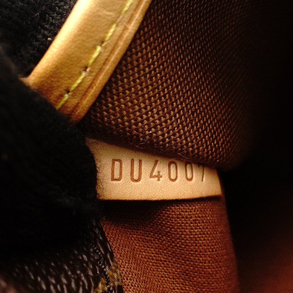 LOUIS VUITTON Monogram Canvas Popincourt Long Shoulder Bag PVC M4008 Leather Brown 7-4-150