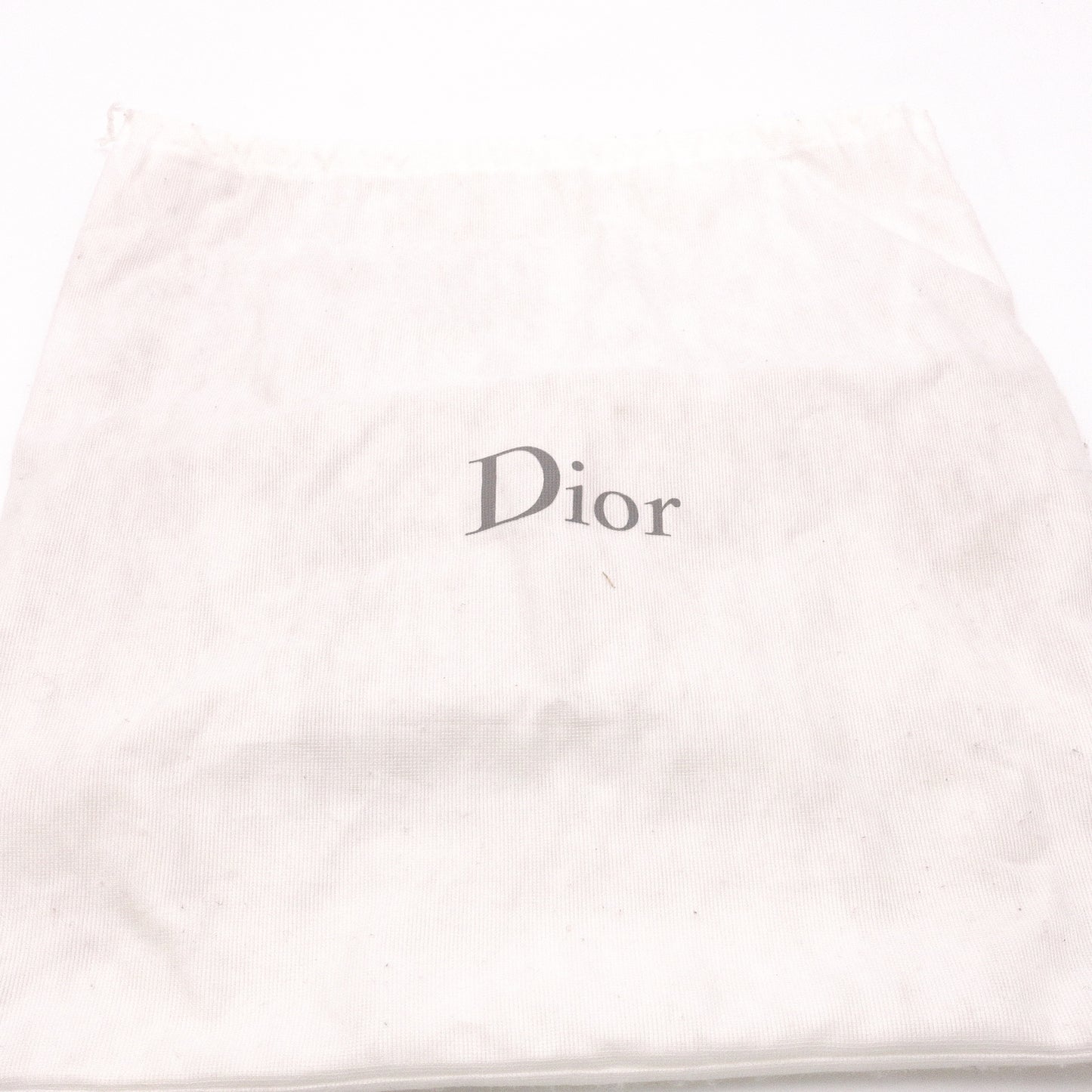 Christian Dior Flightline Shoulder Bag, Leather, White, Silver Hardware, CD Logo
