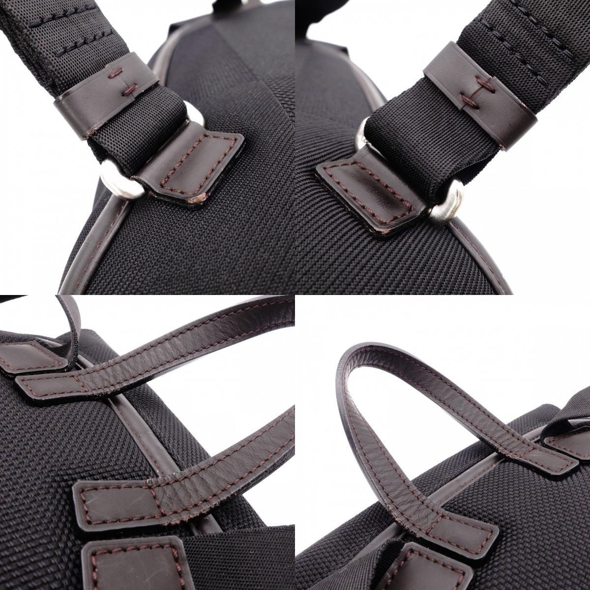 LOUIS VUITTON Pionier Damier Jean Canvas Backpack, Canvas, Black and Khaki
