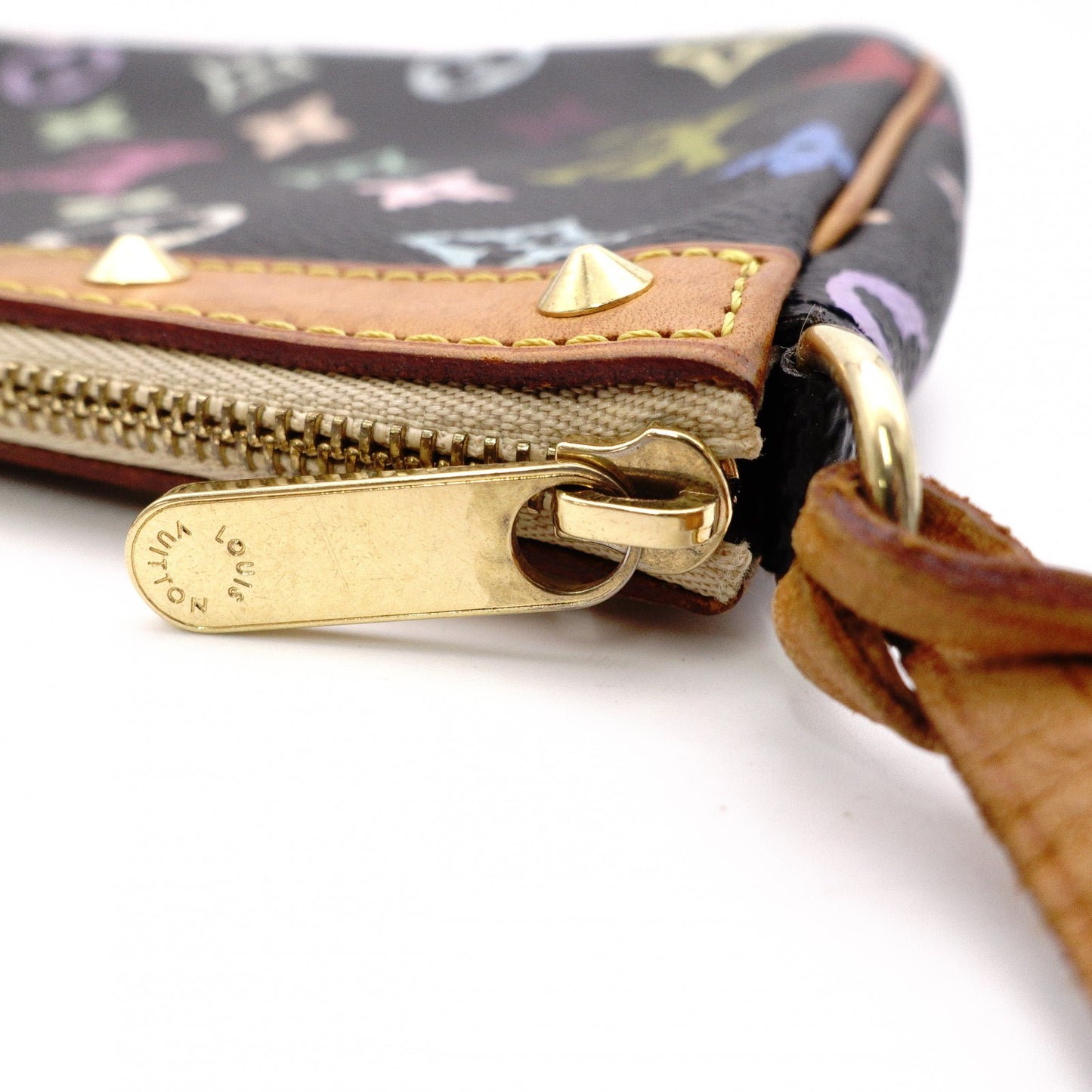 LOUIS VUITTON Monogram Multicolore Accessoires Pochette Shoulder Bag, Black