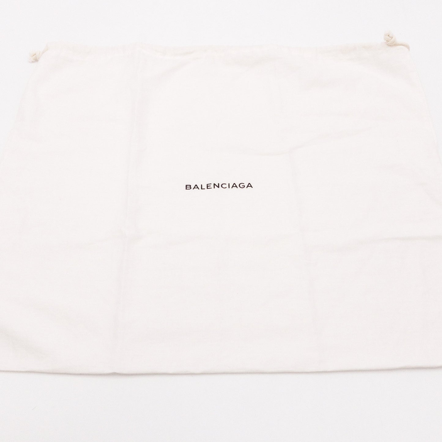 BALENCIAGA Navy Cabas Handbag, Leather, Navy, Logo Tote Bag