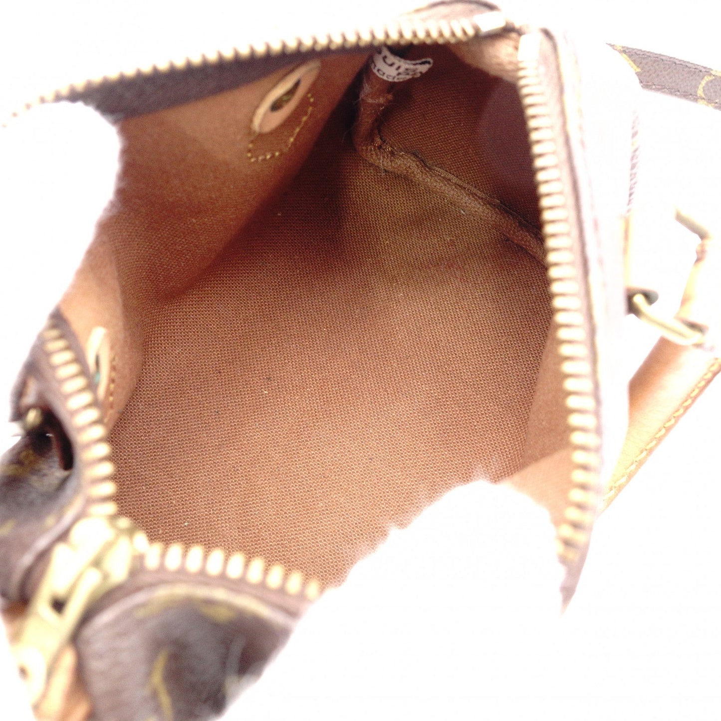 LOUIS VUITTON Mini Speedy Monogram Canvas Handbag, PVC/Leather, Brown, Women's