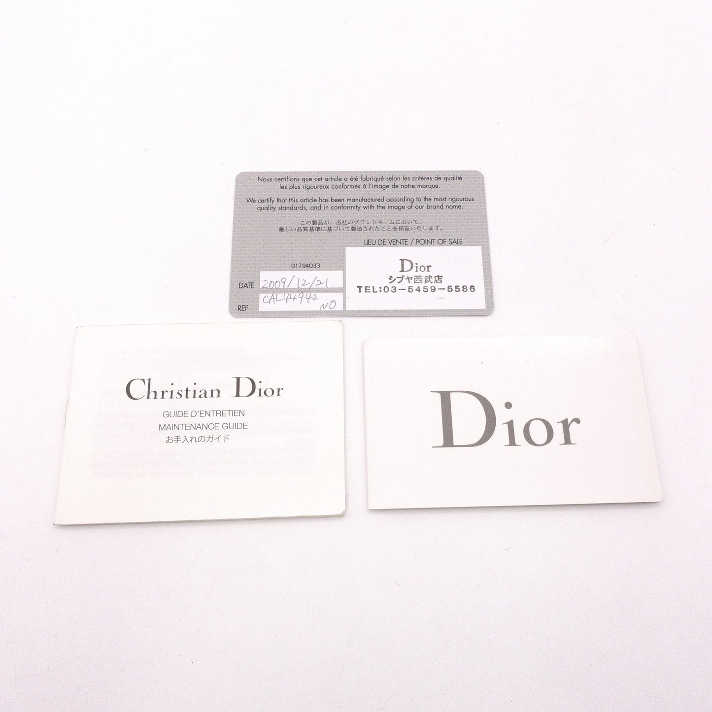 DIOR Canage Shoulder Bag, Leather, Black, Women's, Silver Hardware, Black Logo