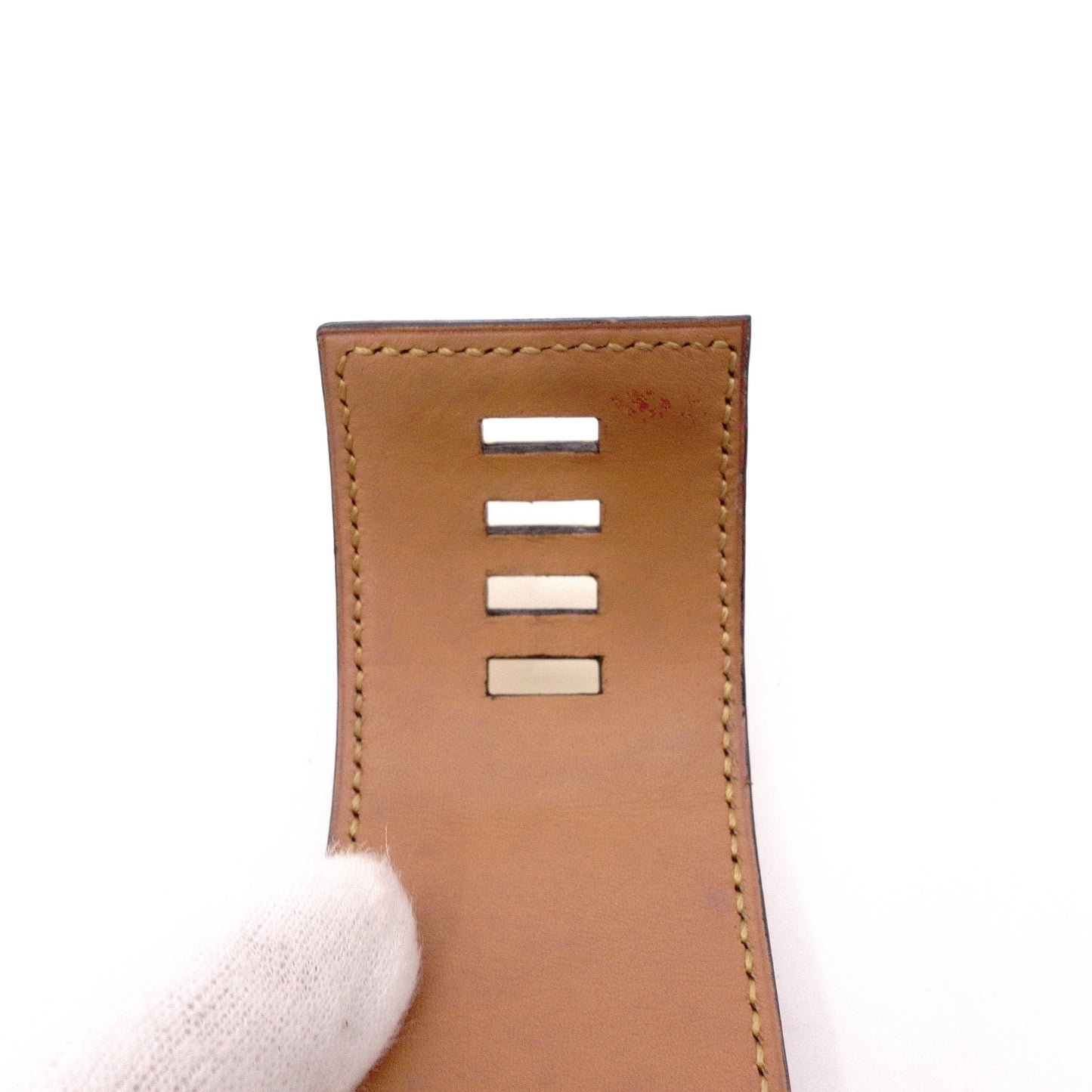 HERMES Hermès Collier d'Orient Bracelet, Metal, Red Gold, Women's, Gold Hardware, Bangle