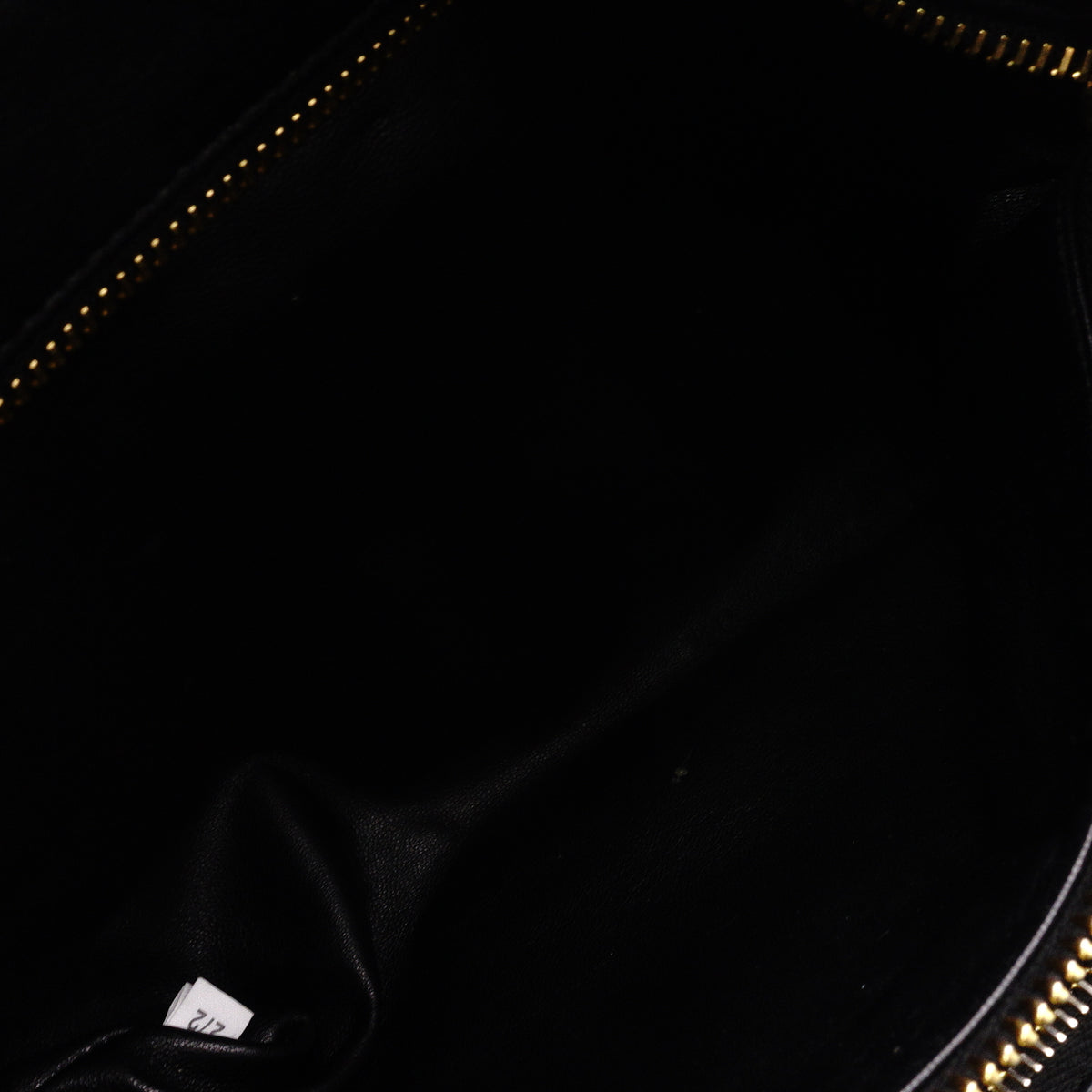PRADA Aimee Large Shoulder Bag, Leather, Black, Women's