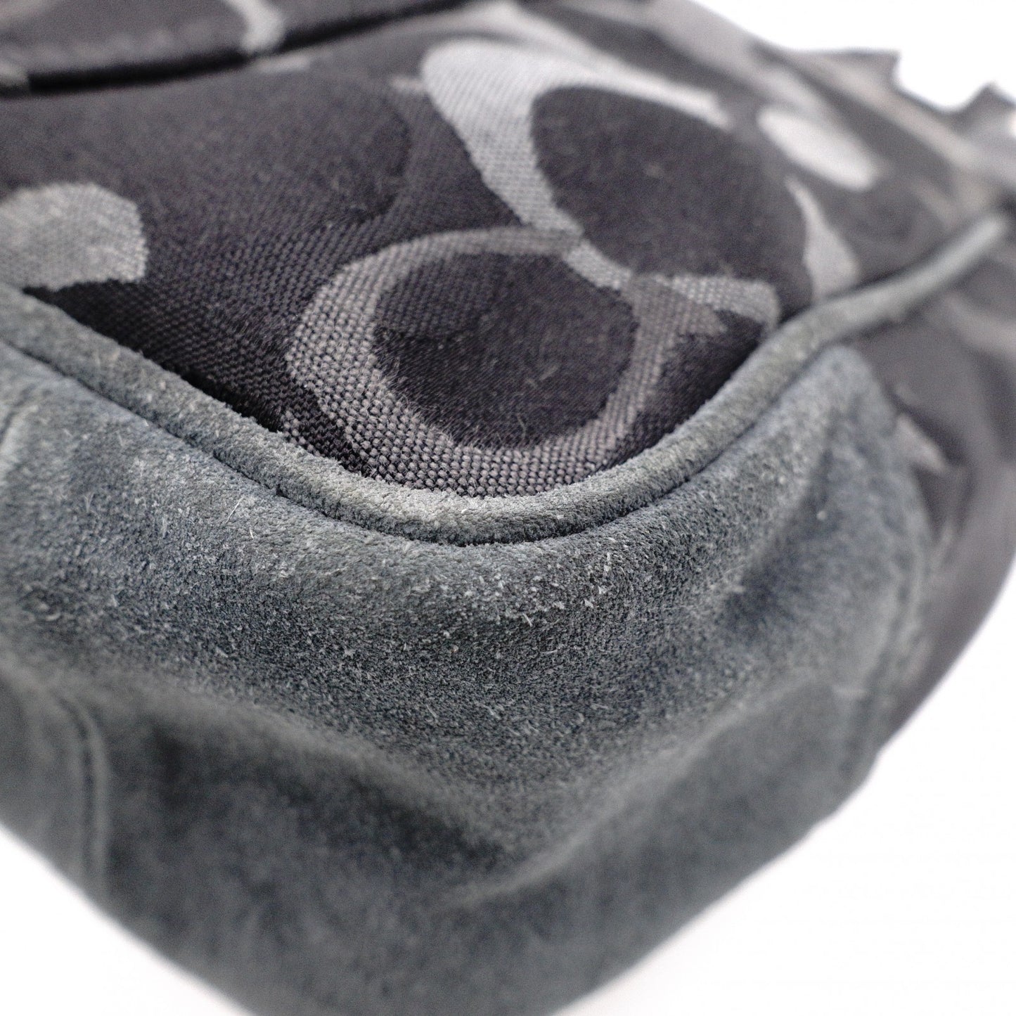COACH Soho Signature Shoulder Bag black/gray canvas/leather Women