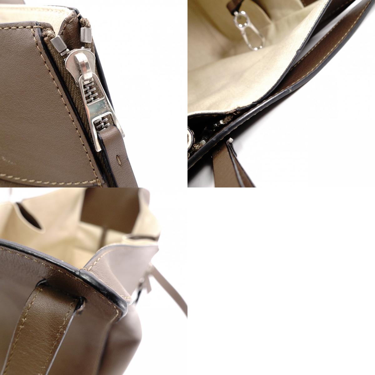 LOEWE Hammock Small Handbag, Leather, Brown, 2-Way Crossbody