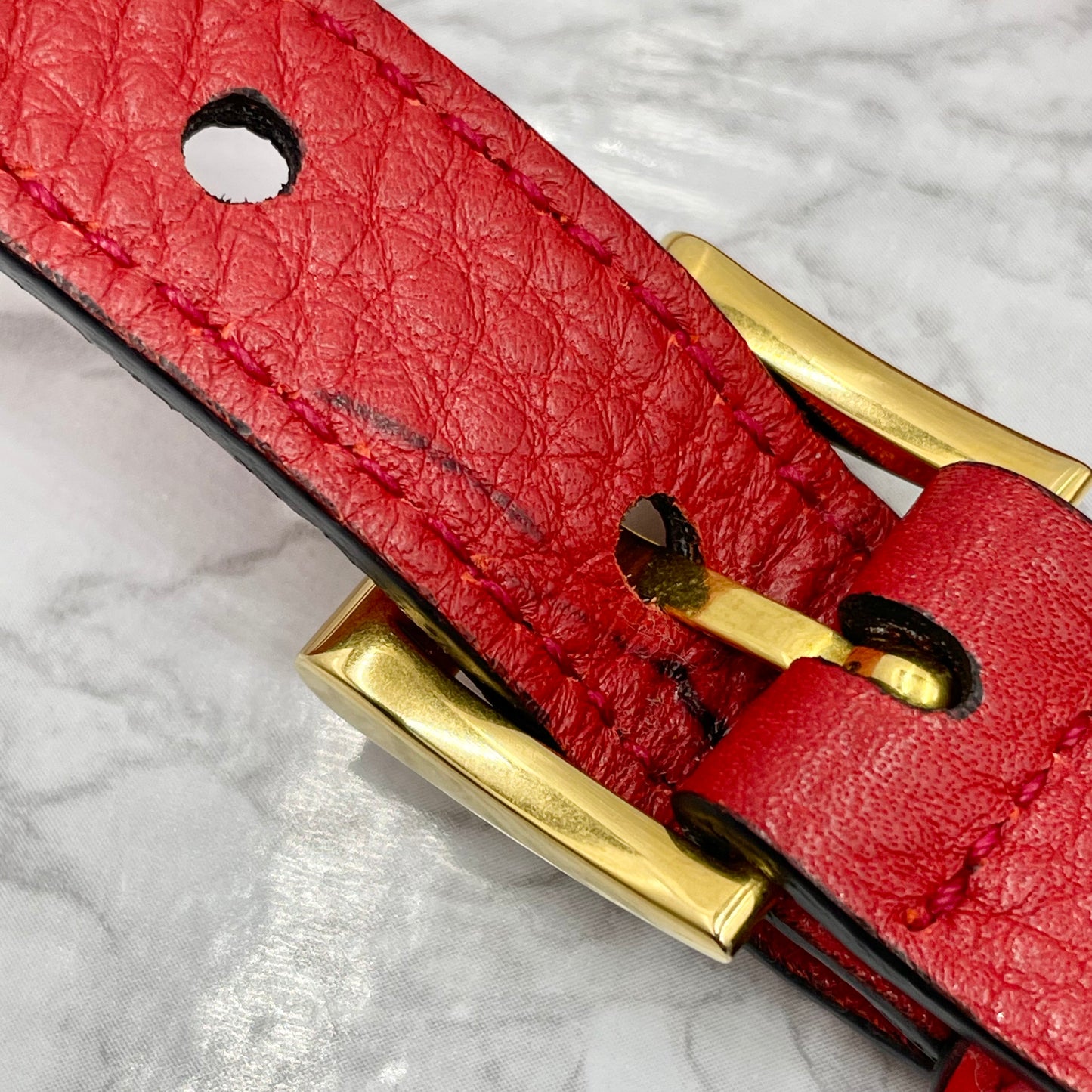 PRADA Leather Shoulder Bag