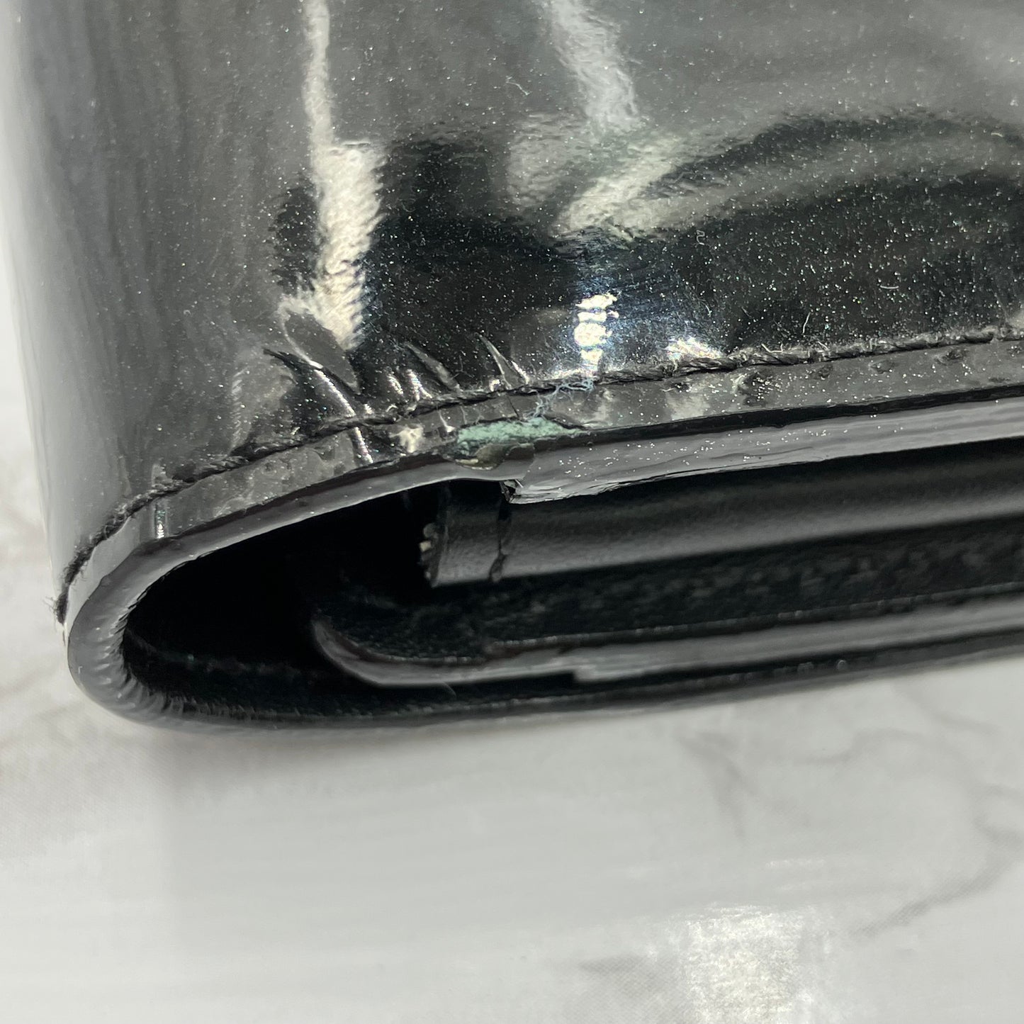 LOUIS VUITTON Vernis Louise Long wallet