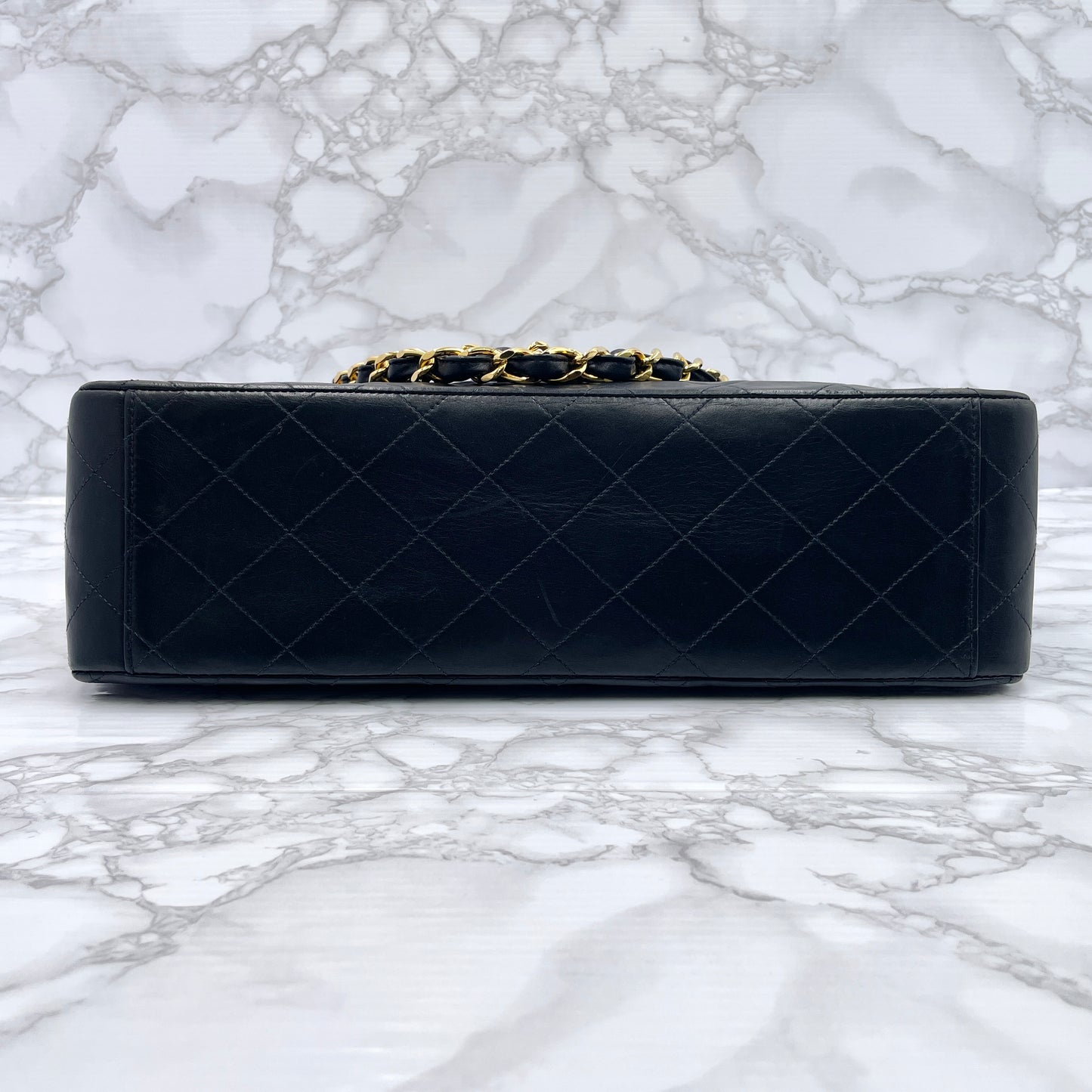 CHANEL lambskin Matrasse chain shoulder