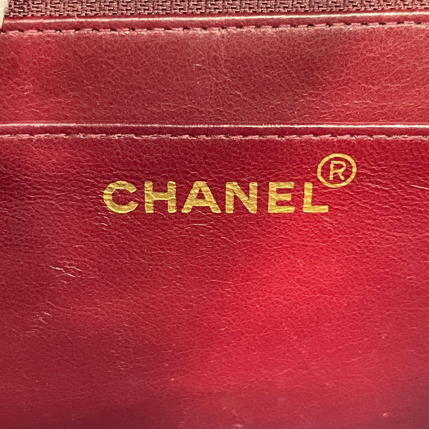 CHANEL lambskin Matrasse chain shoulder