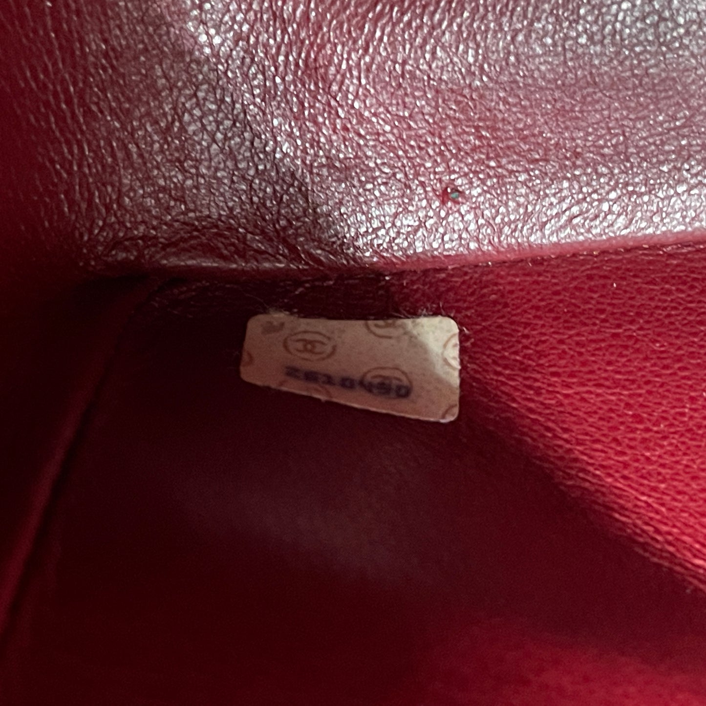 CHANEL lambskin Matrasse chain shoulder
