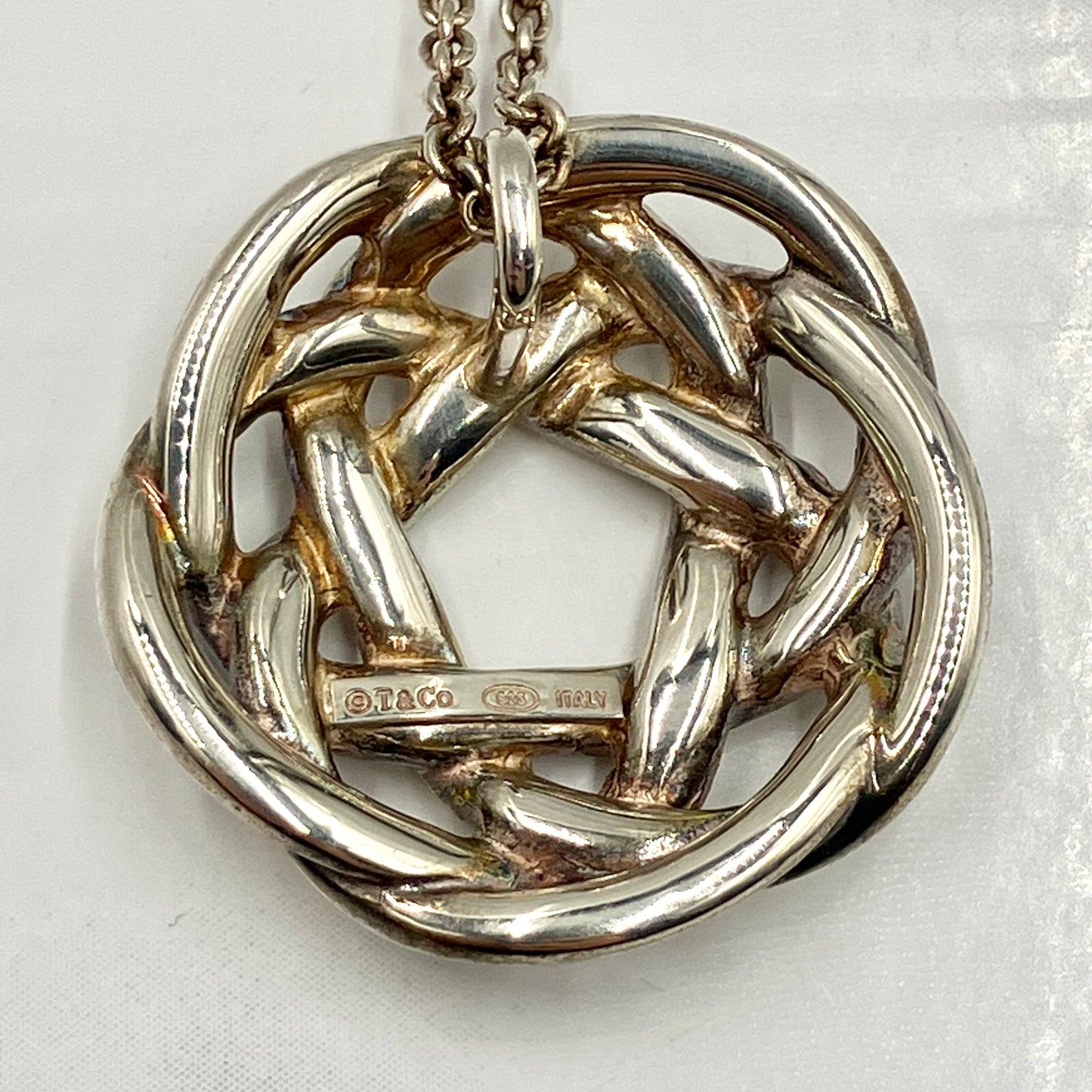 TIFFANY&Co. Knot Necklace