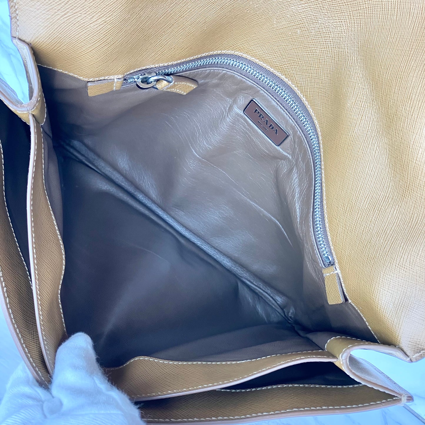 PRADA Saffiano Clutch Bag