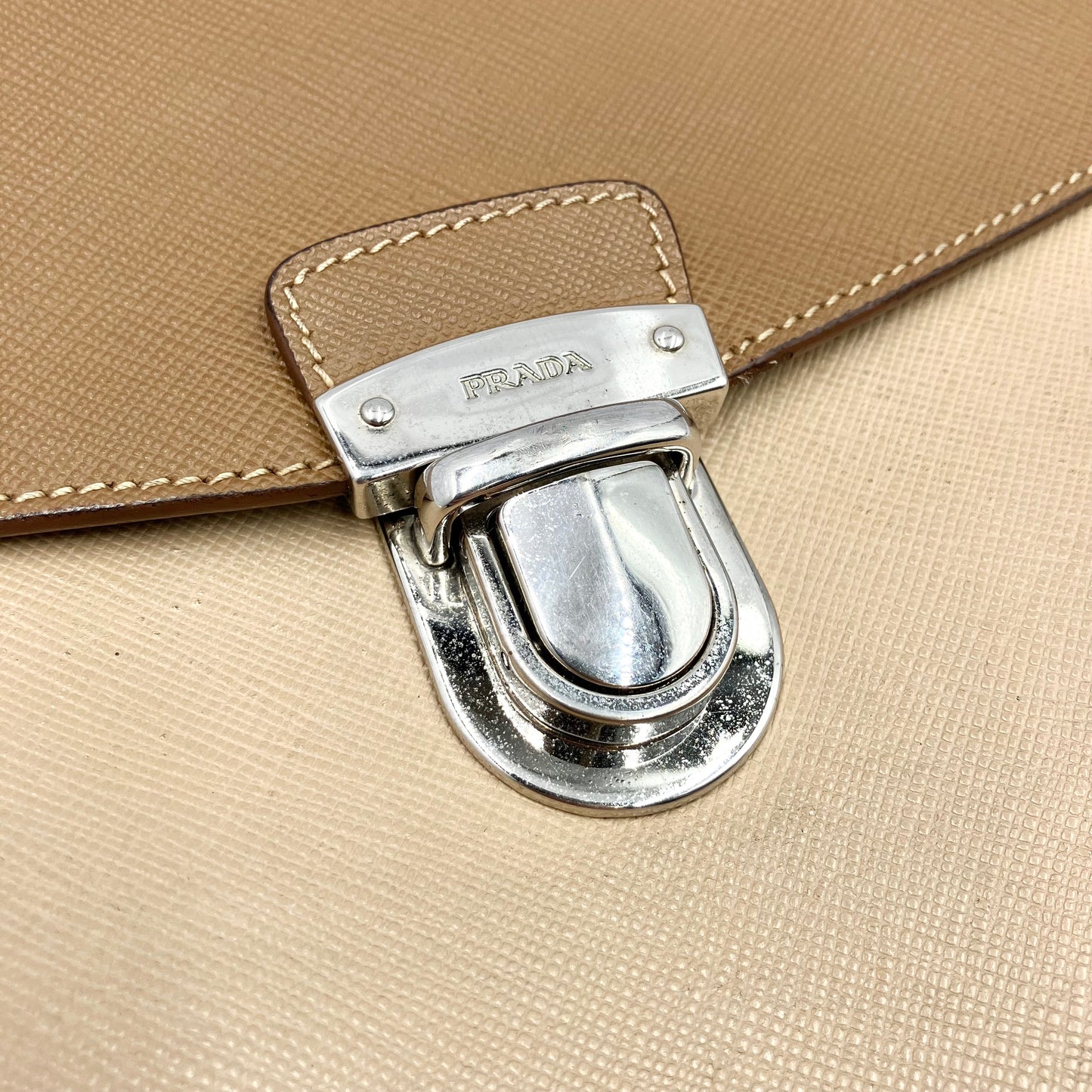 PRADA Saffiano Clutch Bag