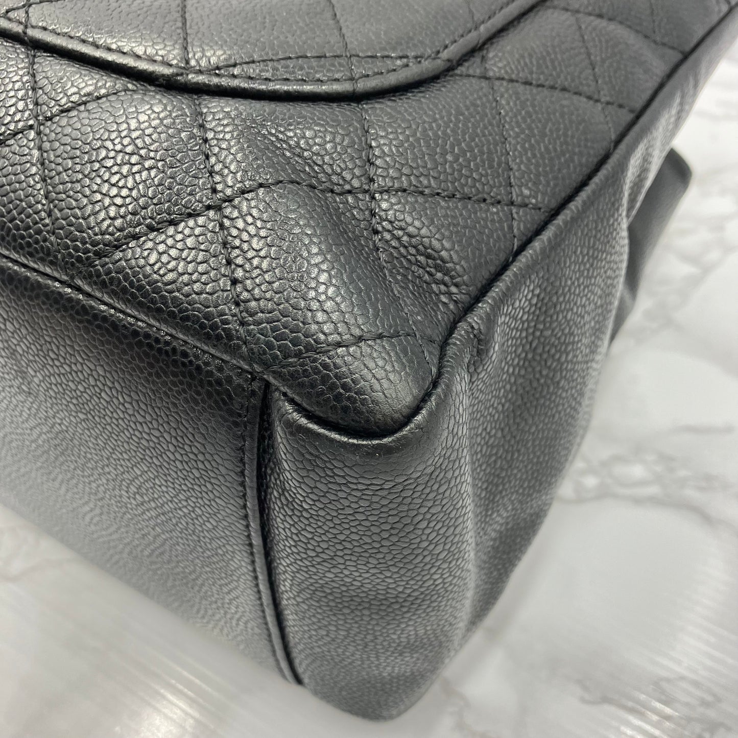 CHANEL caviar skin GST
