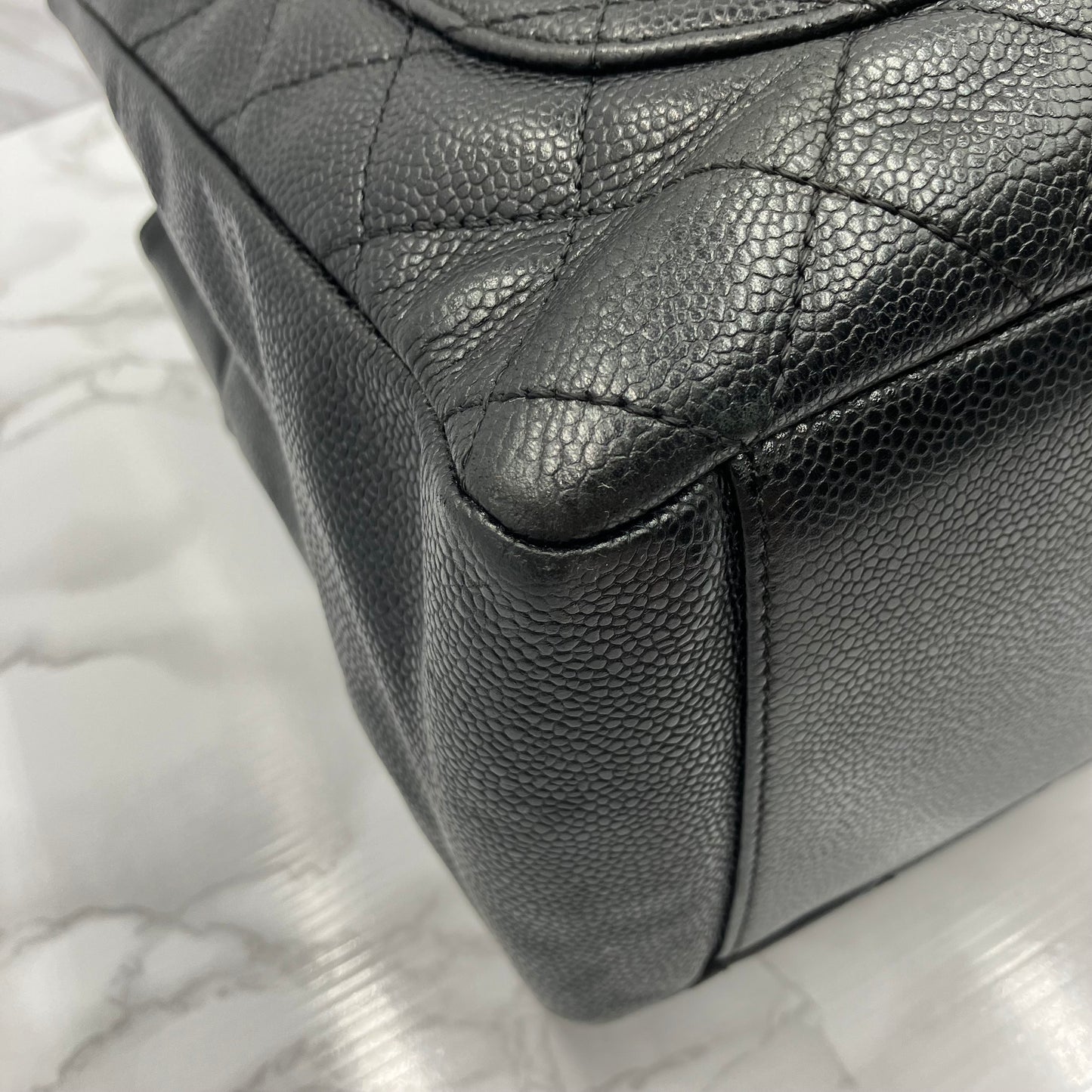 CHANEL caviar skin GST