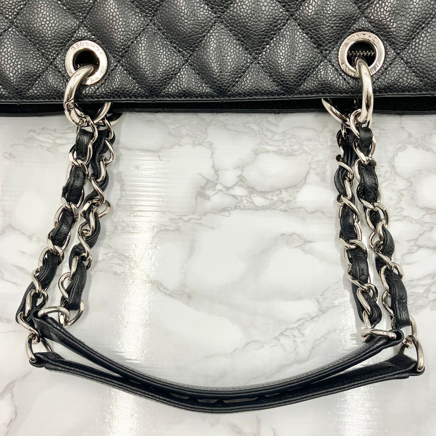 CHANEL caviar skin GST