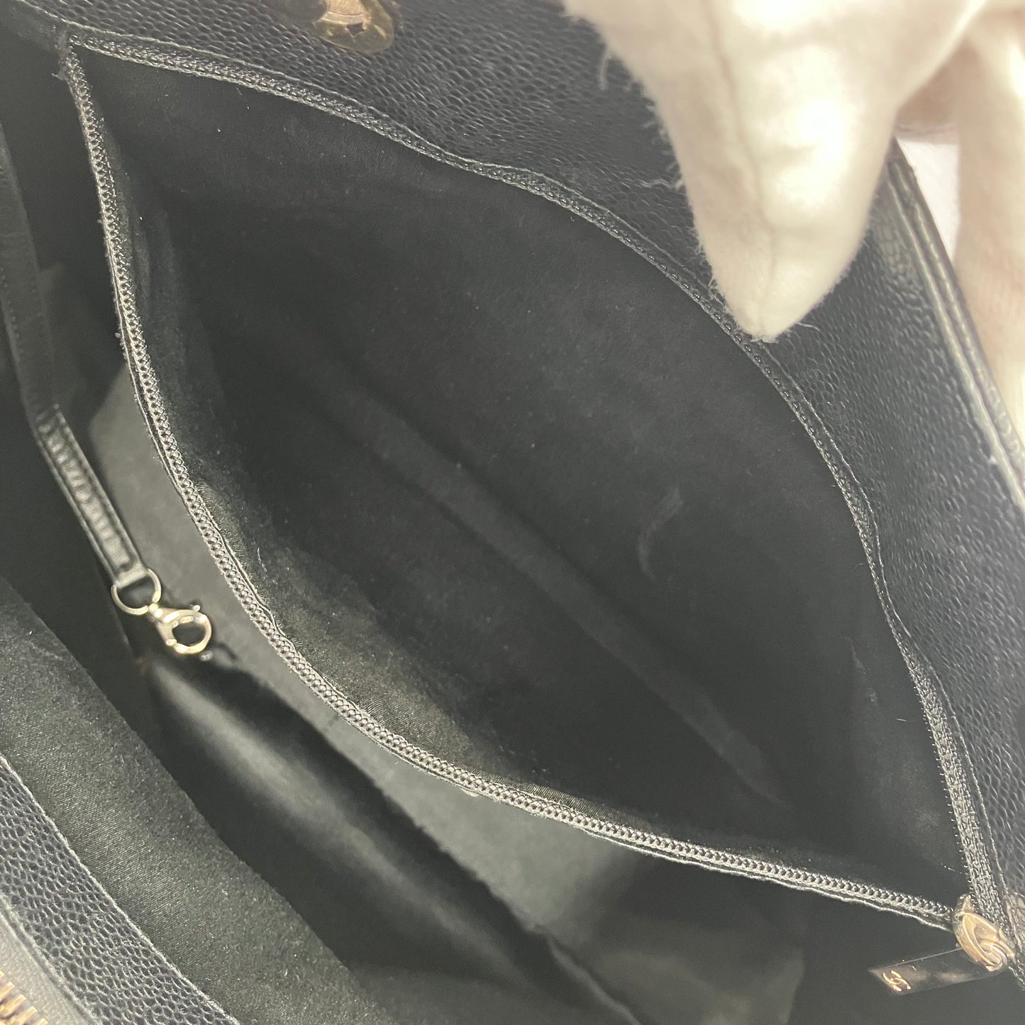 CHANEL caviar skin GST